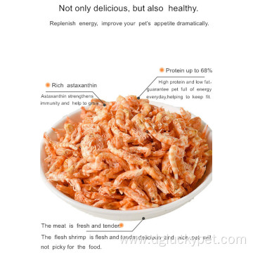 OEM Service Freeze-dried Shrimp Gog And Cat Snacks
